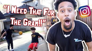 "I NEED THAT FOR THE GRAM" Slippery Basketball Challenge!! | Feat. ForeiignBoii