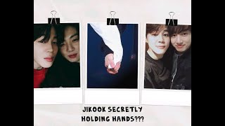 Jikook secretly holding hands? 😳