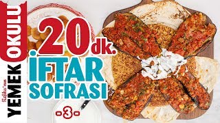 20 Dakikada Çok Lezzetli Ve Pratik Akşam Yemeği Menüsü Harika Kemalpaşa Ve Karnıyarık Tarifi