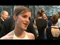 Noah premiere: Emma Watson and Douglas Booth on snogging each other