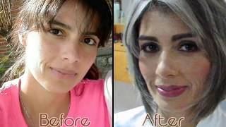 Melena Cóncava Tonos Platinados