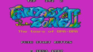 Fantasy Zone Ii The Tears Of Opa-Opa - Master System Longplay