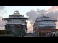 The biggest Horns, Costa Magica V P&O Cruises