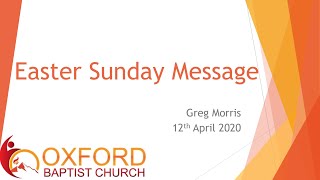Easter Sunday Sermon