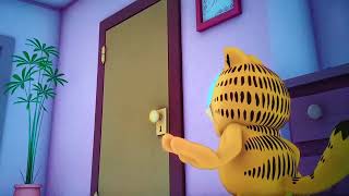 Garfield Captured A Yellow Bird