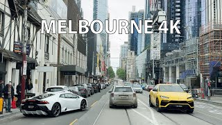 Skyscrapers To Mansions - Melbourne Australia 4K Hdr - Ambient Drive Tv