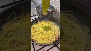 Pistachio, Speck And Straciatella Noodles.