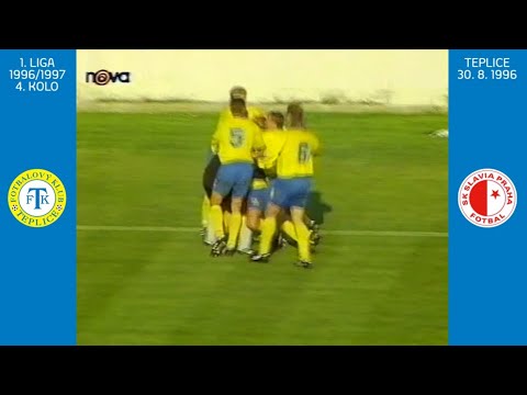 1. liga 1996/97: Teplice - Slavia Praha (sezna 1996/1997)