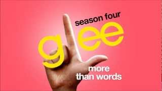 Watch Glee Cast More Than Words video