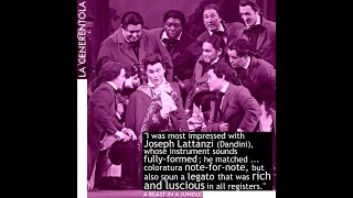 Joseph Lattanzi baritone in Rossini La Cenerentola Act 1 excerpts