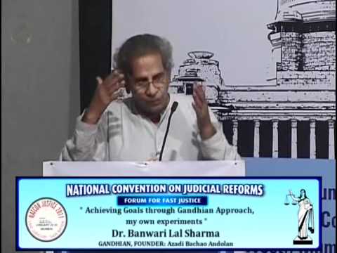 प्रो. बनवारीलाल शर्मा , संस्थापक 'आजादी बचाओ आन्दोलन' प्रो. बनवारीलाल शर्मा , संस्थापक 'आजादी बचाओ आन्दोलन'