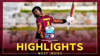 West Indies vs Sri Lanka | Brilliant Hope Hundred Earns Win! | 1st CG Insurance ODI