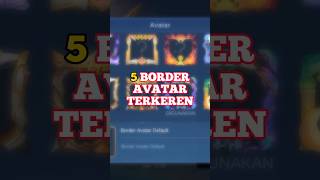 5 Border Avatar Terkeren Menurutku