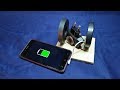 How To Make Free Energy Generator Mobile Phone Charger With magnets Science projects