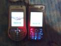 Foto pequena Nokia 6630 vs Nokia N70 startup comparison