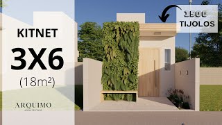 Kitnet 3X6 Casa Estreita E Moderna Studio 3X6 Loft 3X6 Para Alugar Kitnet Econômica