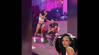 Coi Leray kicking fan out after giving him a  lap dance #tiktok #dance #coileray