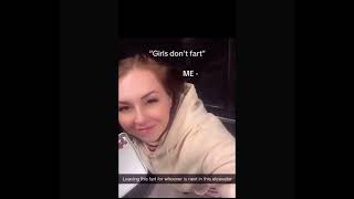 Girl Fart Compilation 12 Re-Uploaded