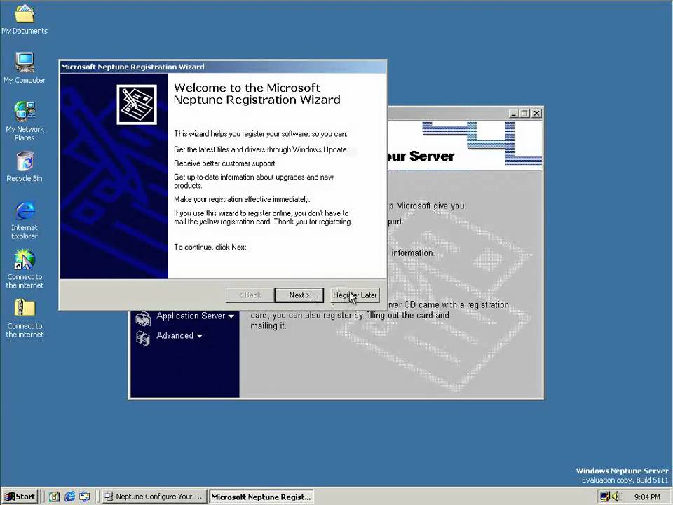 Windows Neptune Server.avi YouTube