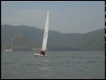 Laser Standard, Reaching at Lantau Boat Club in the Bay