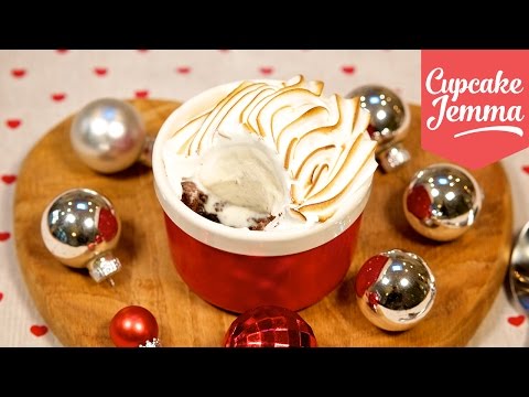 VIDEO : chocolate lava puddings with a baked alaska twist | cupcake jemma - you know when you're sick of all the christmassy spices, fruit and booze but you need a super special pudding for after your ...