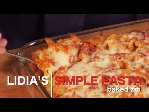 VIDEO : simple pastas: baked ziti - learn how to make a delicious bakedlearn how to make a delicious bakedpastawith marinara, ricotta and provola.learn how to make a delicious bakedlearn how to make a delicious bakedpastawith marinara, ri ...