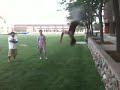 Backflip frisbee