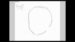 How to draw Anime heads