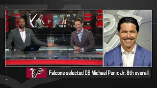 How Does Drafting Michael Penix Affect Where Kirk Cousins Stands As Falcons Qb1 | Nfl Total Access