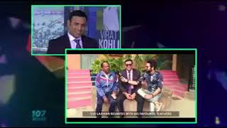 VVS Laxman visits his school