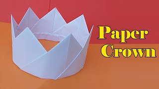 KAĞITTAN TAÇ YAPIMI 👑 - ( How to Make Paper Crown )