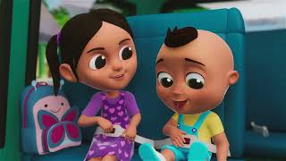School Bus Safety Song For Kids Fun Learning With Baby Berry Educational Children Song
