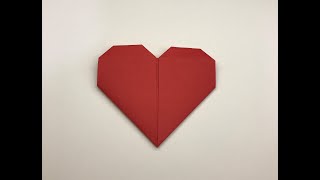 Origami Kalp Yapımı | Kağıttan Kalp Nasıl Yapılır | How To Make Origami Heart