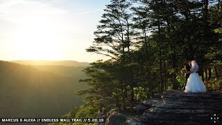 Marcus & Alexa // Endless Wall Trail Wedding // 5.20.19