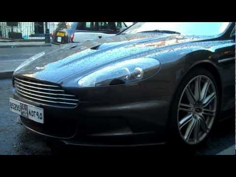 London Supercars July 2011 This Aston Martin DBS from Abu Dhabi outside the