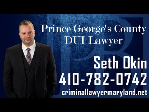 Accused of driving under the influence in Prince George's County? Contact Seth Okin today for a free consultation.