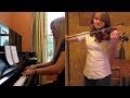 Morrowind/Skyrim Theme Piano Violin Medley with Lara