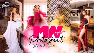 Mw Magazine Photoshoot Bts Bidya Sinha Mim