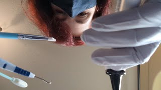 Asmr - Long, Intense Ear Cleaning Roleplay - Full Service Ear Spa - Soft Spoken With Gloves