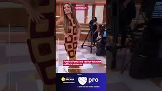 Patrícia Poeta Usa Roupa De Uma Estilista Paraense Ludimila Heringer