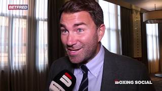 "I DON'T THINK WILDER-FURY 2 HAPPENS IN FEBRUARY!" EDDIE HEARN ON FURY-WALLIN/HANEY/SAUNDERS & ALLEN