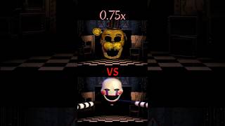 Fnaf 2 Den Freddy Vs The Puppet Jumpscare 0.25X 2X