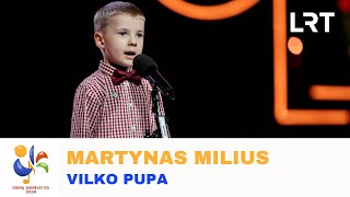 Martynas Milius Vilko Pupa Dainų Dainelė 2024