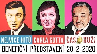 Čas růží - vyhlášení benefičního představení 20. 2. 2020