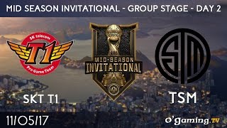 SKT T1 vs TSM - 2017 Mid-Season Invitational - Group Stage Day 2 - League of Legends