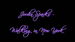 Watch Jordin Sparks Walking In New York video