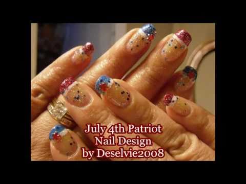 Easy Summer Nails: July 4th Summer Nail Art