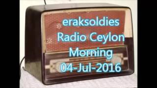 Radio Ceylon 04-07-2016~Monday Morning~02 Purani Filmon Ka Sangeet - Bharat Vyas