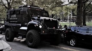 Nypd Monster Truck Navistar Defense Mapro Mine-Resistant Ambush Protected Mrap