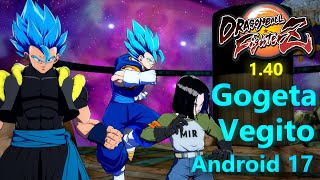 Dbfz Patch 1.40 Fusions 17 Team Nerfsbuffs Gogeta Blue, Vegito, Android 17